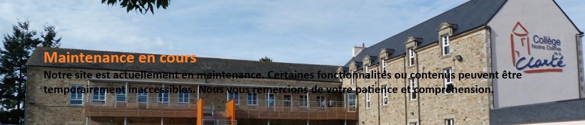 Collège Notre Dame de la Clarté-Baud